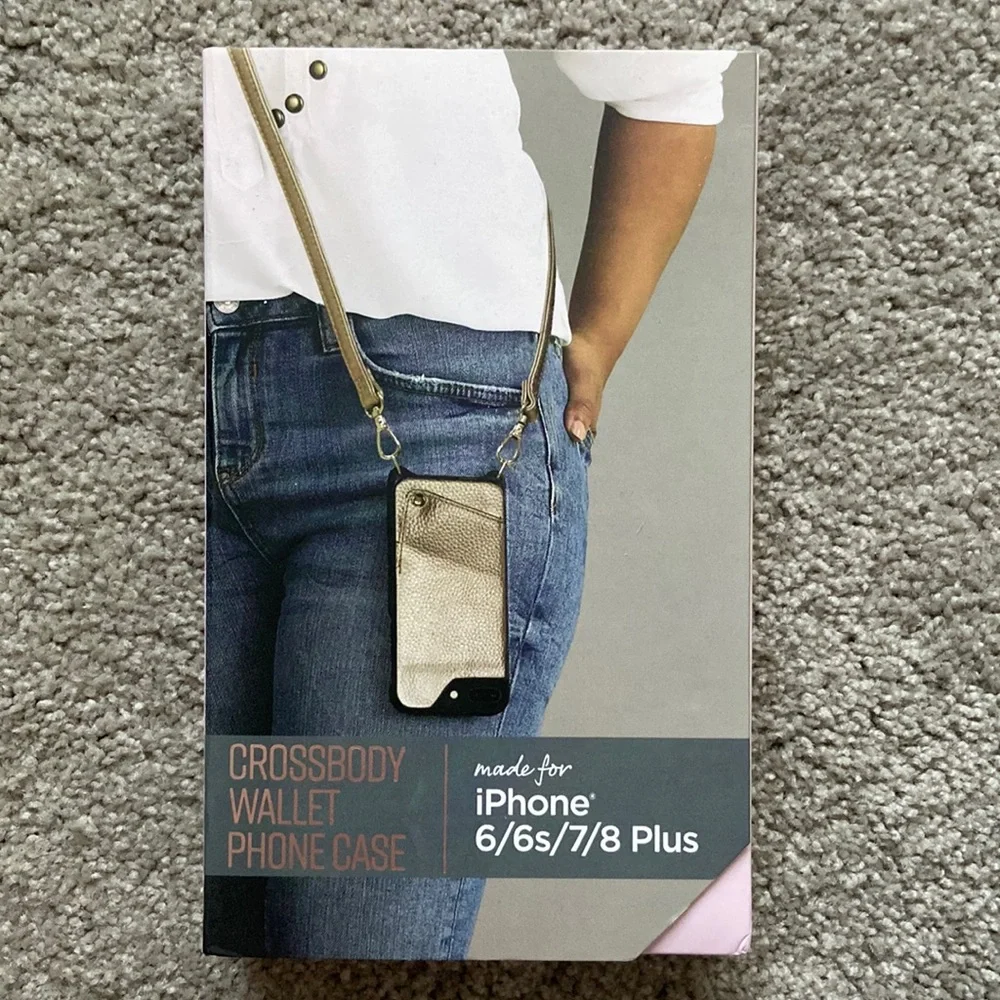 Crossbody wallet iPhone case